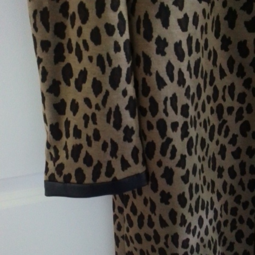 NWT Leopard Print Women's Coat - Picture 5 of 7